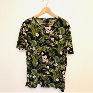 Men’s Tropical print H&M Tshirt